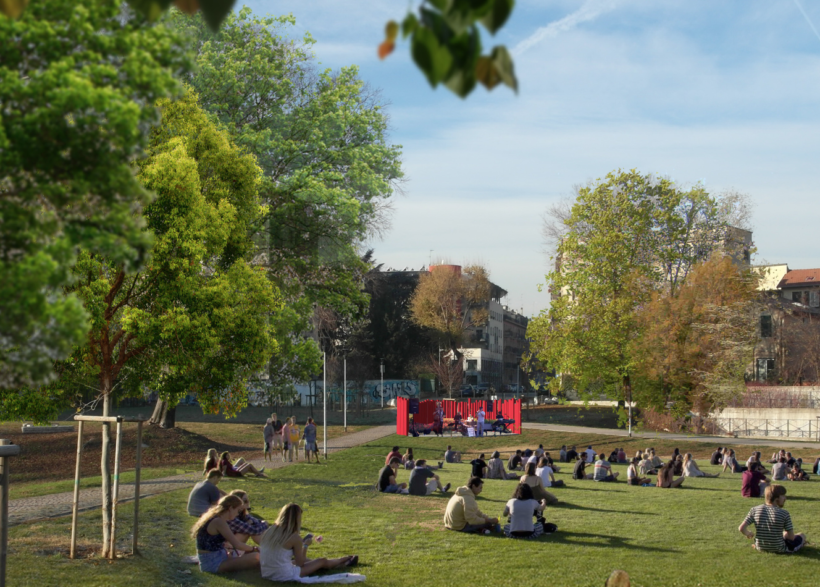 Dal Sieroterapico al parco Segantini di Davide Alfredo Fortini